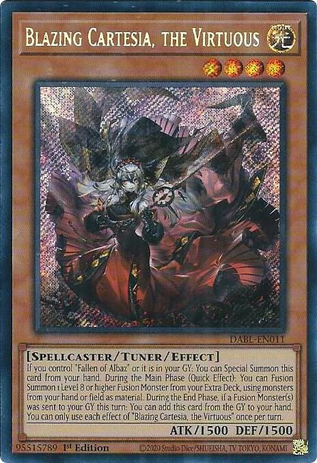 Blazing Cartesia, the Virtuous card image