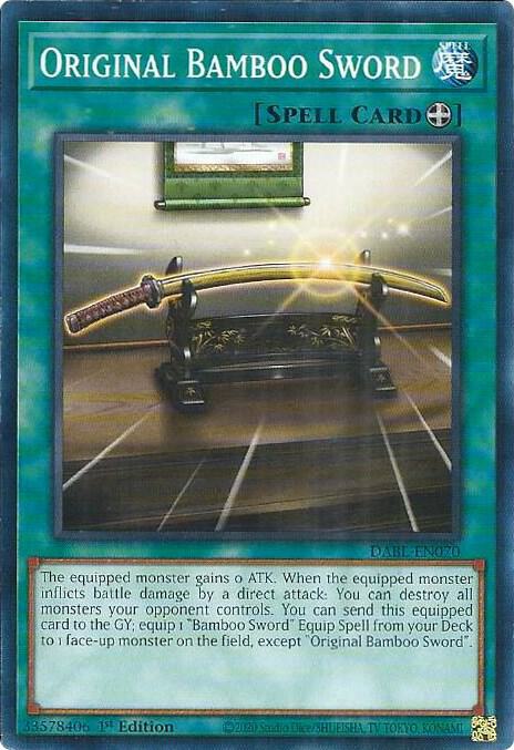 Original Bamboo Sword card image