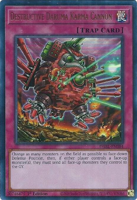 Destructive Daruma Karma Cannon card image