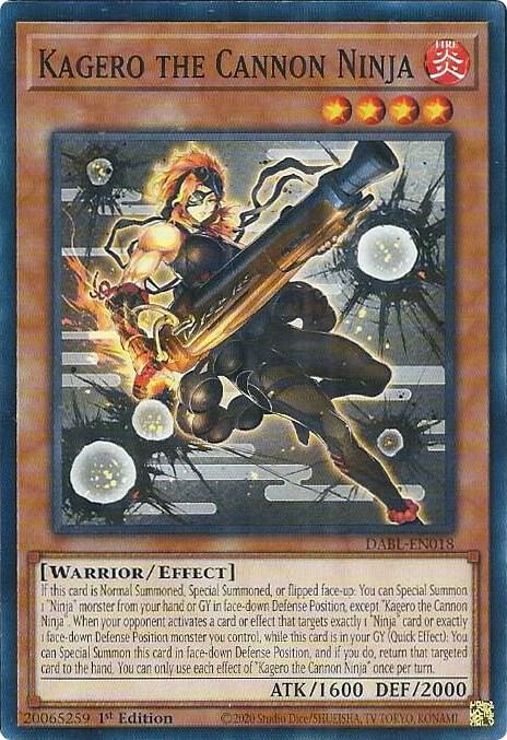 Kagero the Cannon Ninja card image