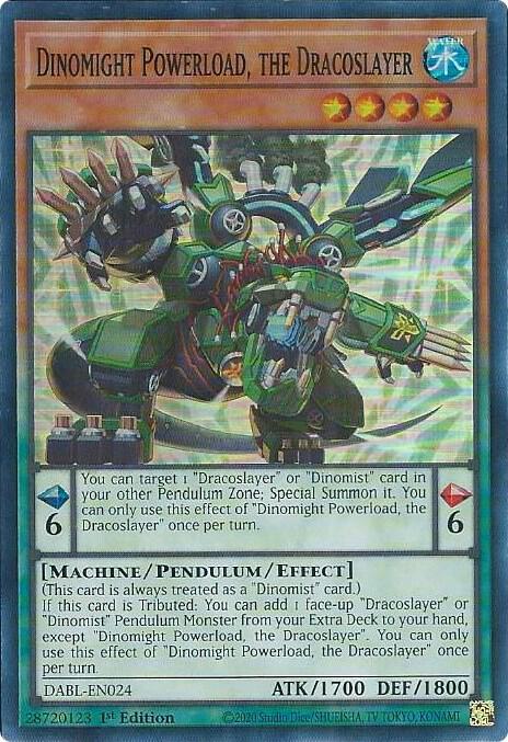 Dinomight Powerload, the Dracoslayer card image