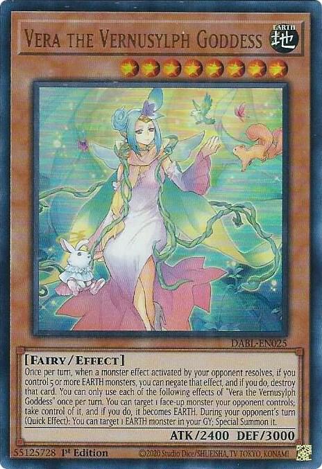 Vera the Vernusylph Goddess card image