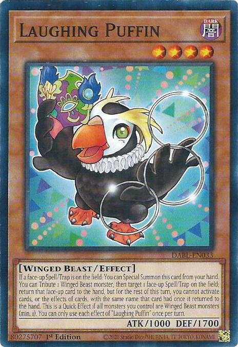 Laughing Puffin card image
