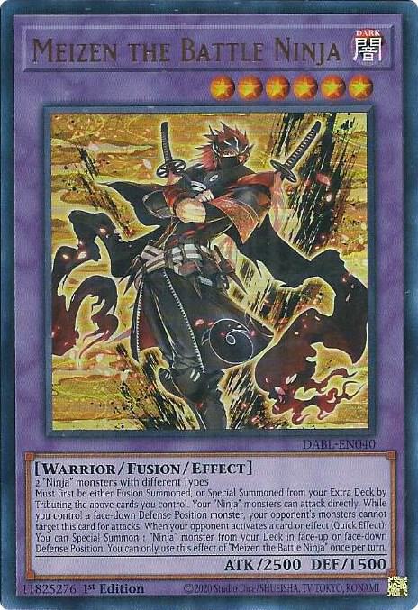 Meizen the Battle Ninja card image
