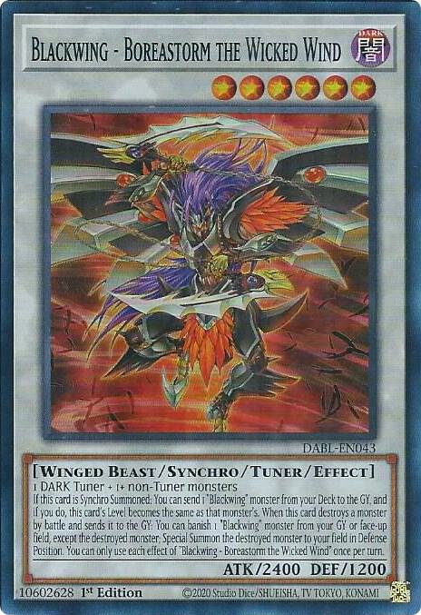 Blackwing - Boreastorm the Wicked Wind card image
