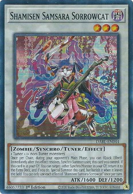 Shamisen Samsara Sorrowcat card image