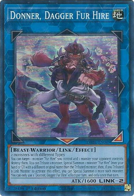 Donner, Dagger Fur Hire card image