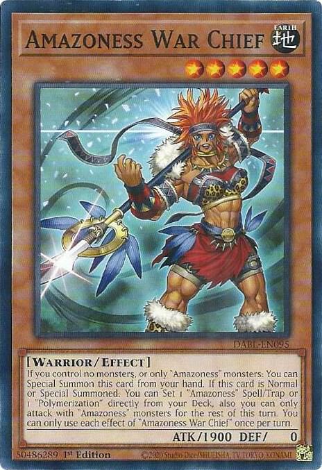 Amazoness War Chief card image