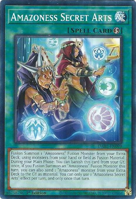 Amazoness Secret Arts card image
