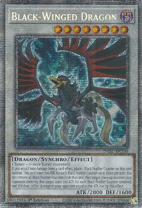 Black-Winged Dragon (Starlight Rare) card image