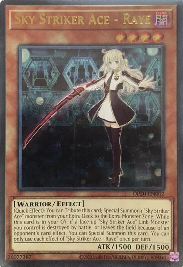 Sky Striker Ace - Raye (UTR) card image