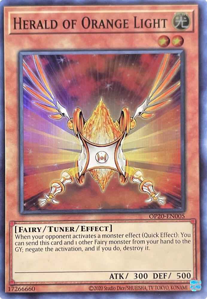 Herald of Orange Light card image