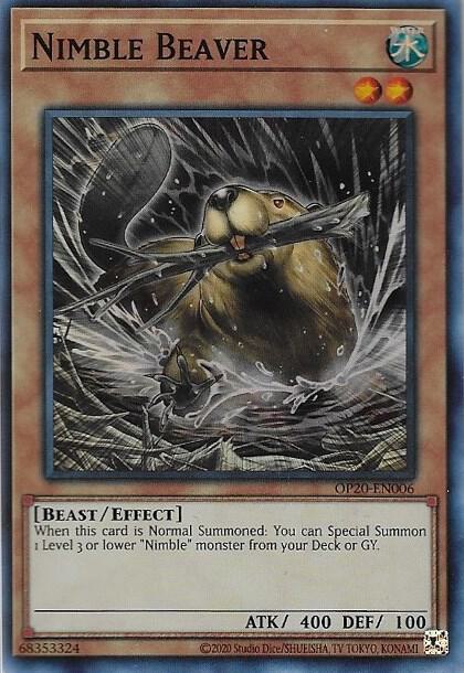 Nimble Beaver card image