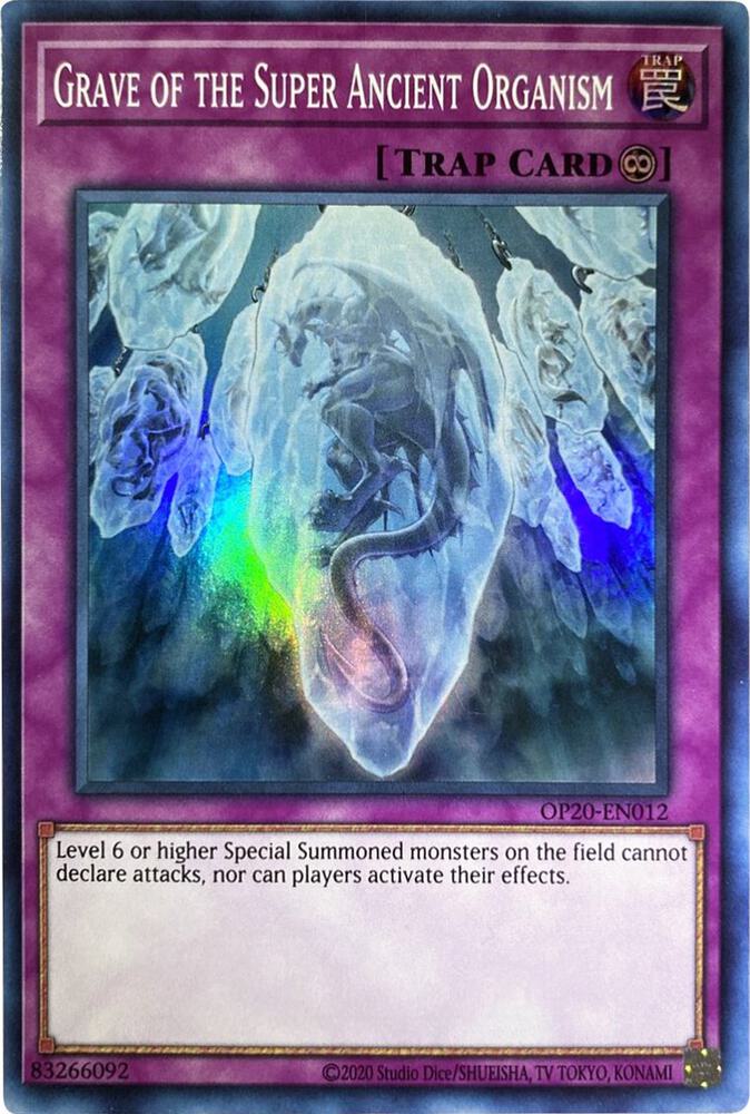 Grave of the Super Ancient Organism card image