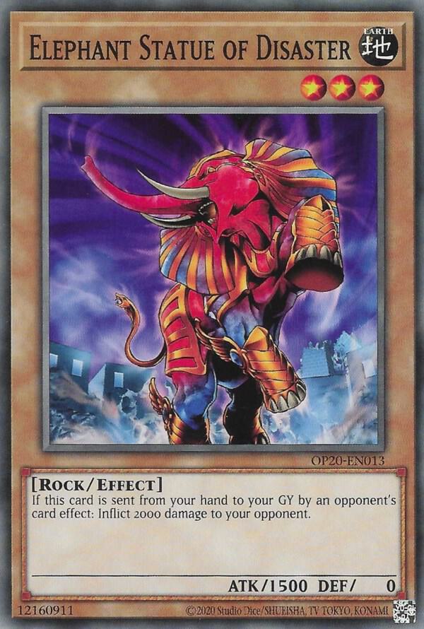 Elephant Statue of Disaster card image