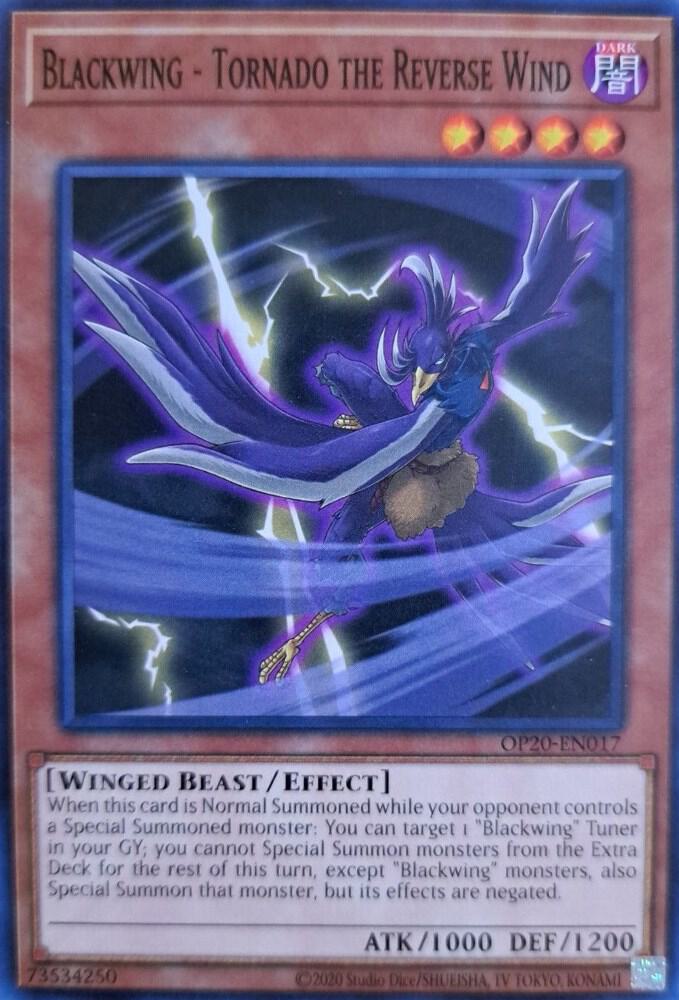 Blackwing - Tornado the Reverse Wind card image