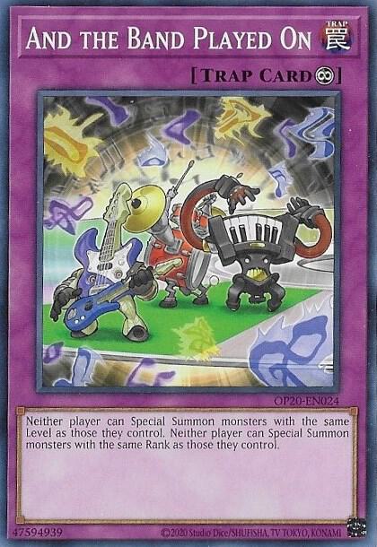 And the Band Played On card image