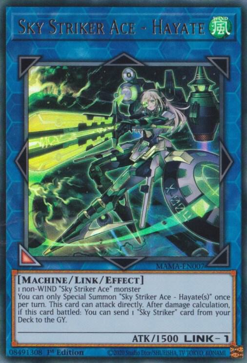 Sky Striker Ace - Hayate card image