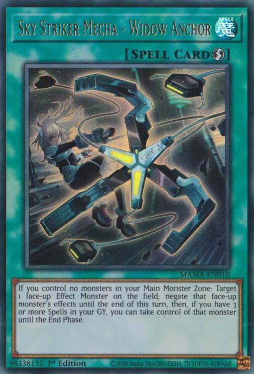Sky Striker Mecha - Widow Anchor card image
