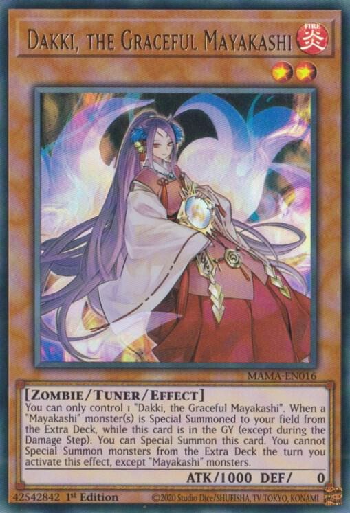 Dakki, the Graceful Mayakashi card image