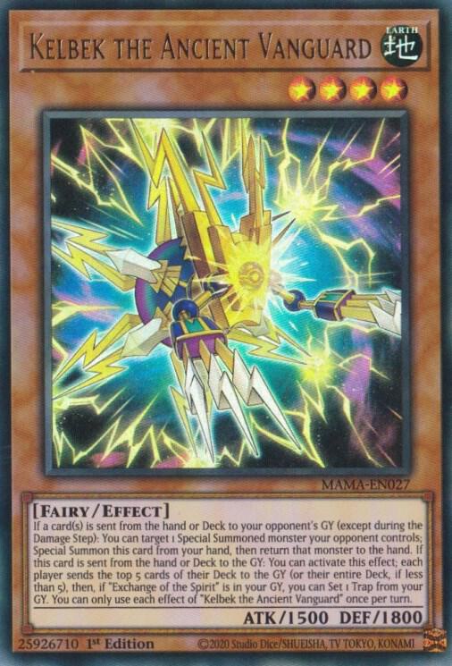 Kelbek the Ancient Vanguard card image