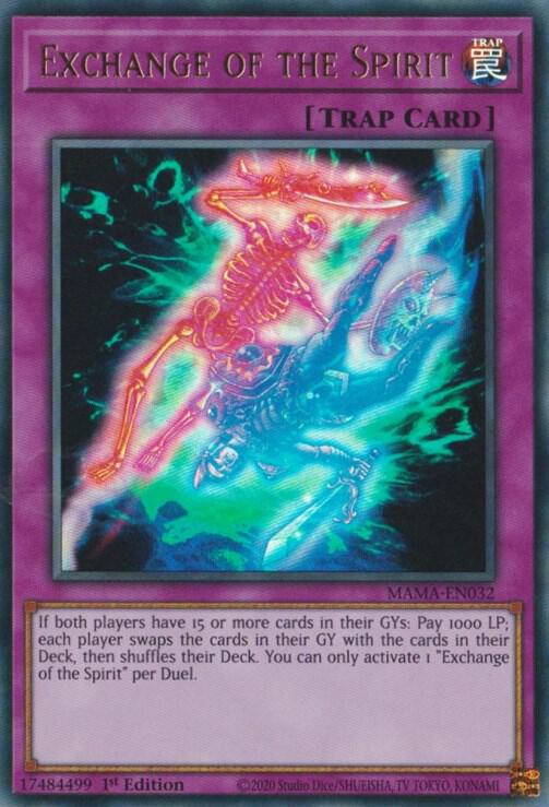 Exchange of the Spirit card image