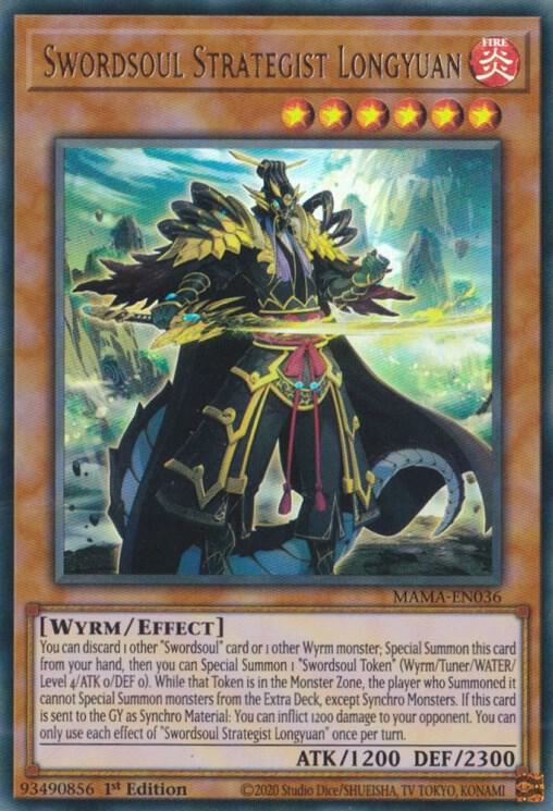 Swordsoul Strategist Longyuan card image