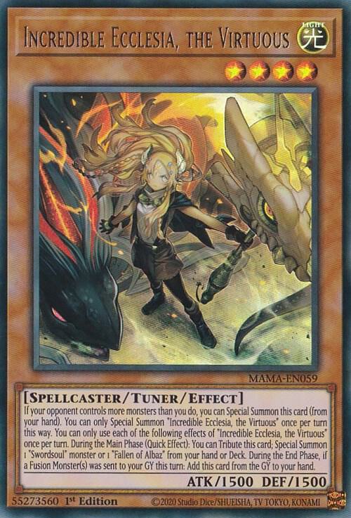 Incredible Ecclesia, the Virtuous card image
