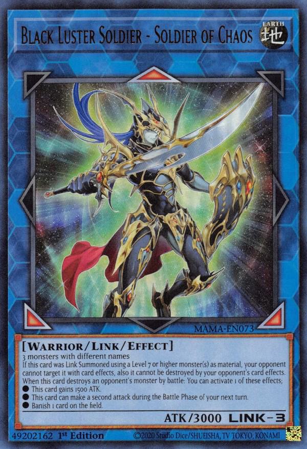 Black Luster Soldier - Soldier of Chaos card image