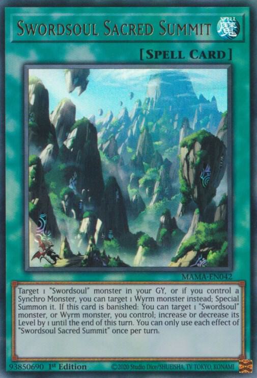 Swordsoul Sacred Summit card image