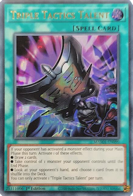 Triple Tactics Talent (Ultra Pharaoh's Rare) card image