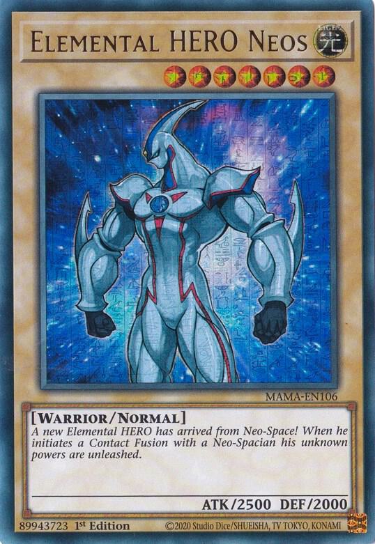 Elemental HERO Neos (Ultra Pharaoh's Rare) card image