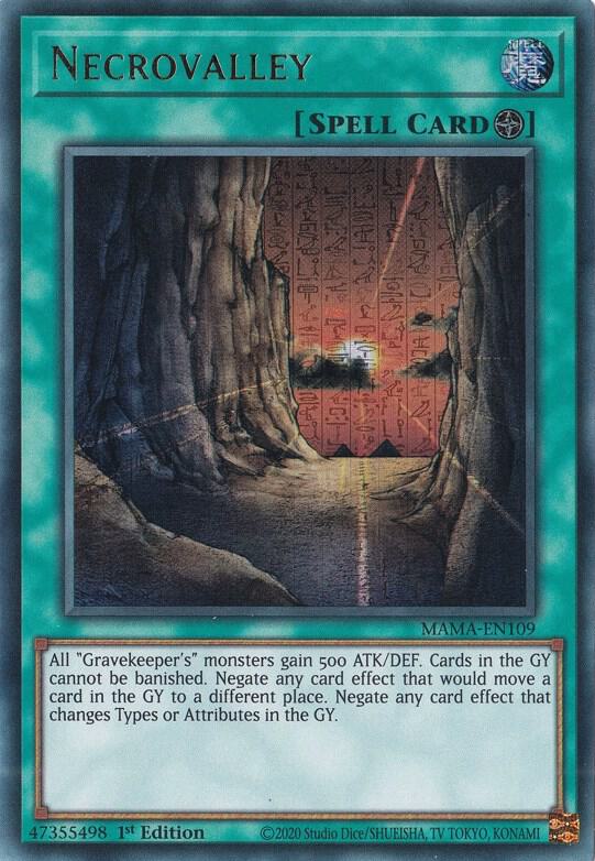 Necrovalley (Ultra Pharaoh's Rare) card image