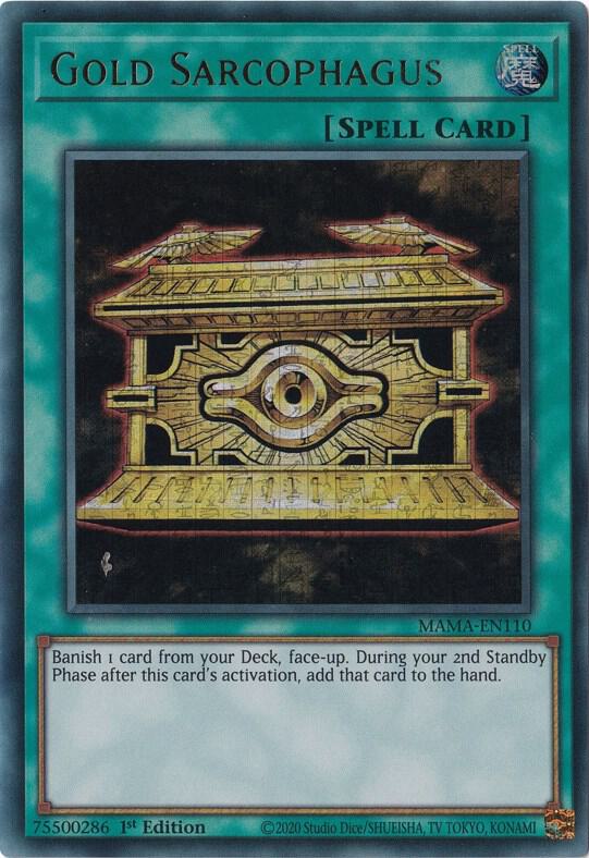 Gold Sarcophagus (Ultra Pharaoh's Rare) card image
