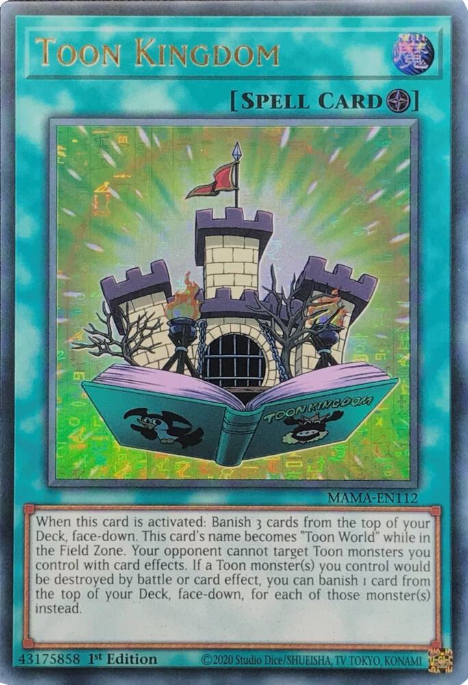 Toon Kingdom (Ultra Pharaoh's Rare) card image