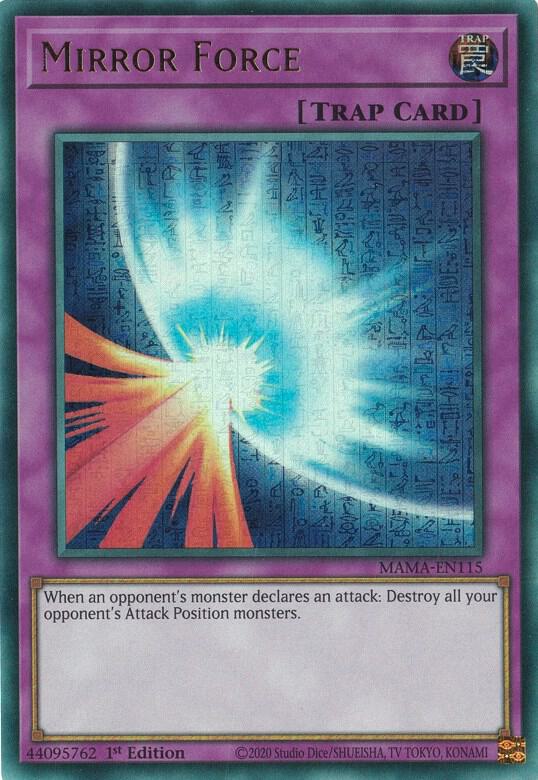 Mirror Force (Ultra Pharaoh's Rare) card image