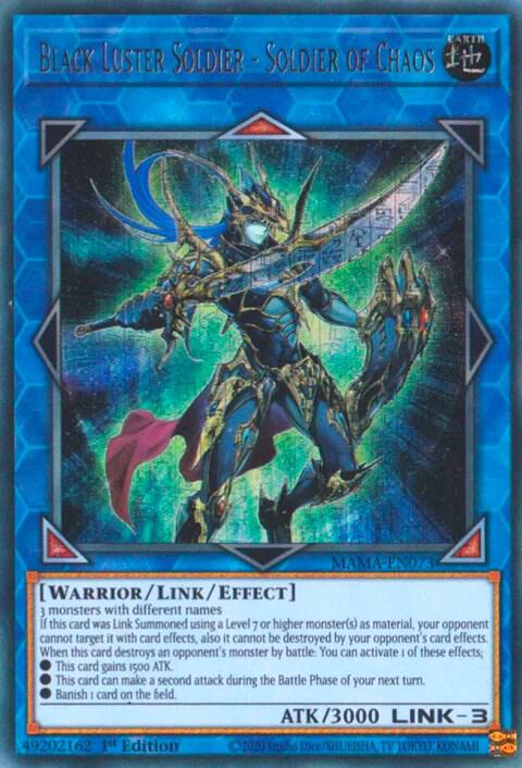 Black Luster Soldier - Soldier of Chaos (Ultra Pharaoh's Rare) card image
