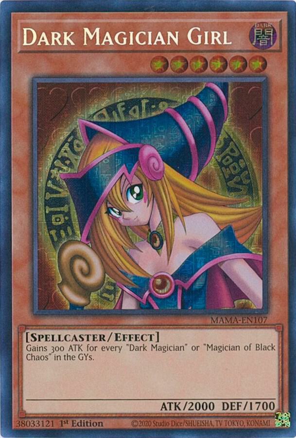Dark Magician Girl (Secret Pharaoh's Rare) card image