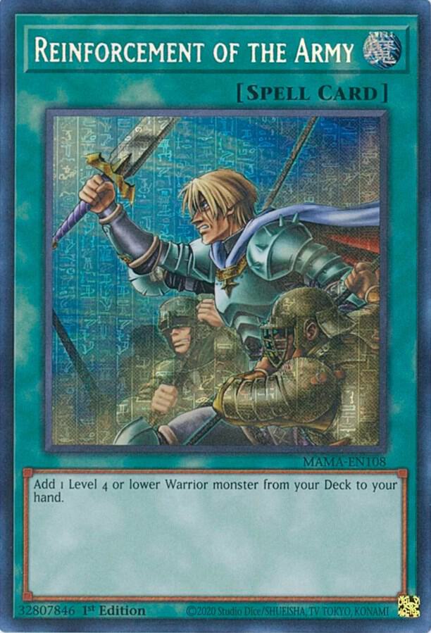 Reinforcement of the Army (Secret Pharaoh's Rare) card image