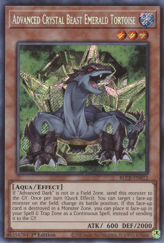 Advanced Crystal Beast Emerald Tortoise card image