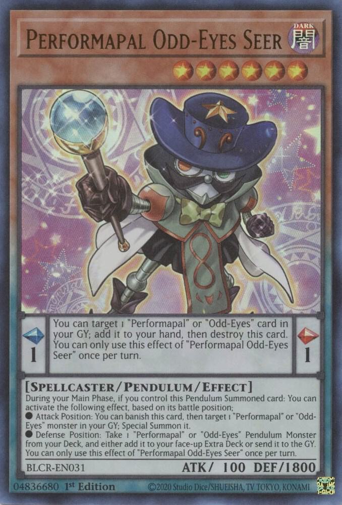 Performapal Odd-Eyes Seer card image