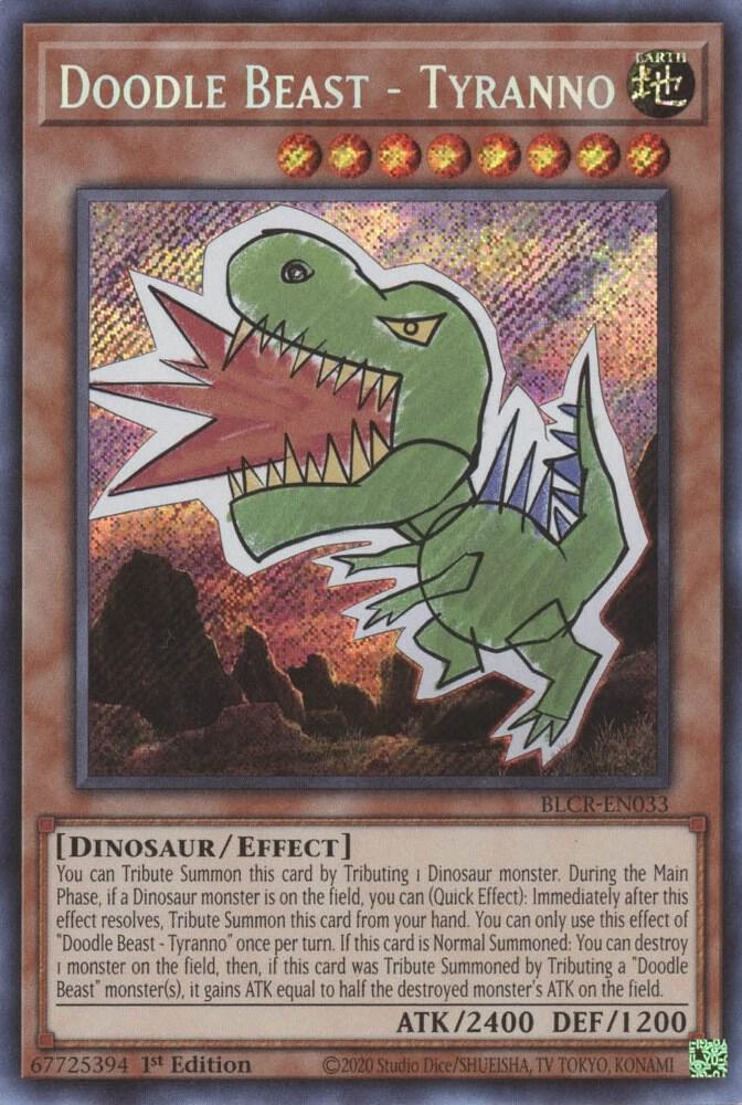 Doodle Beast - Tyranno card image