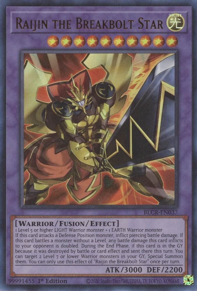 Raijin the Breakbolt Star card image