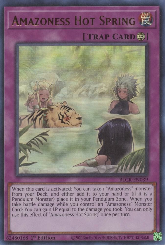 Amazoness Hot Spring card image