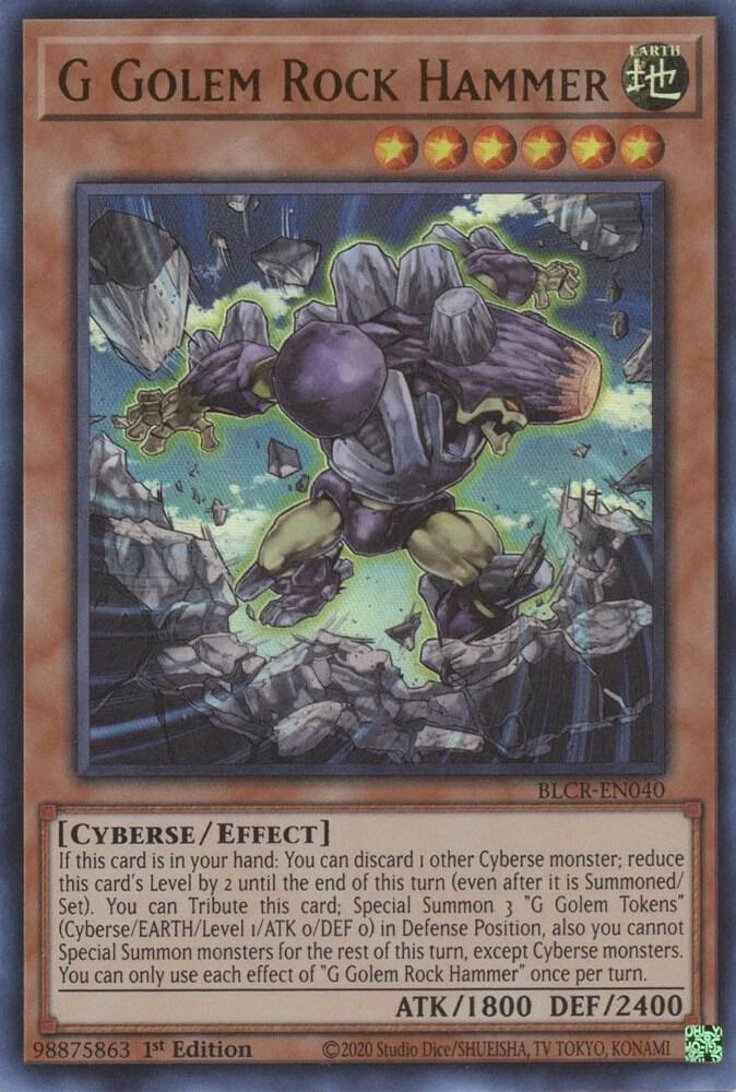 G Golem Rock Hammer card image