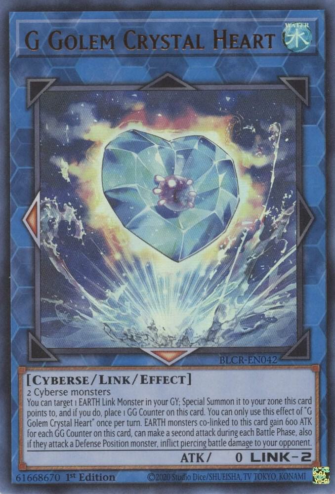 G Golem Crystal Heart card image