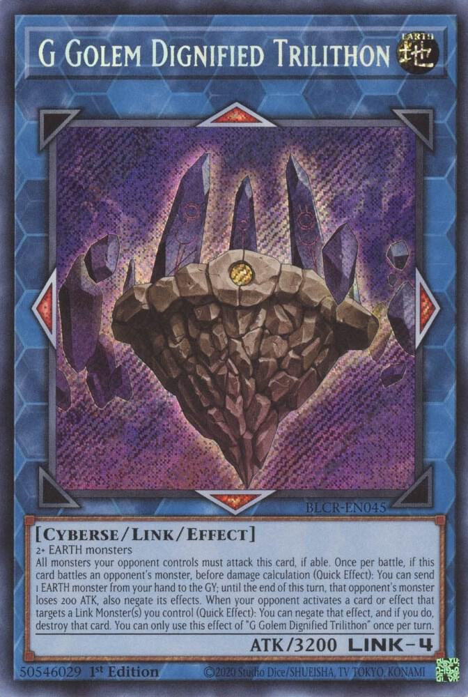 G Golem Dignified Trilithon card image
