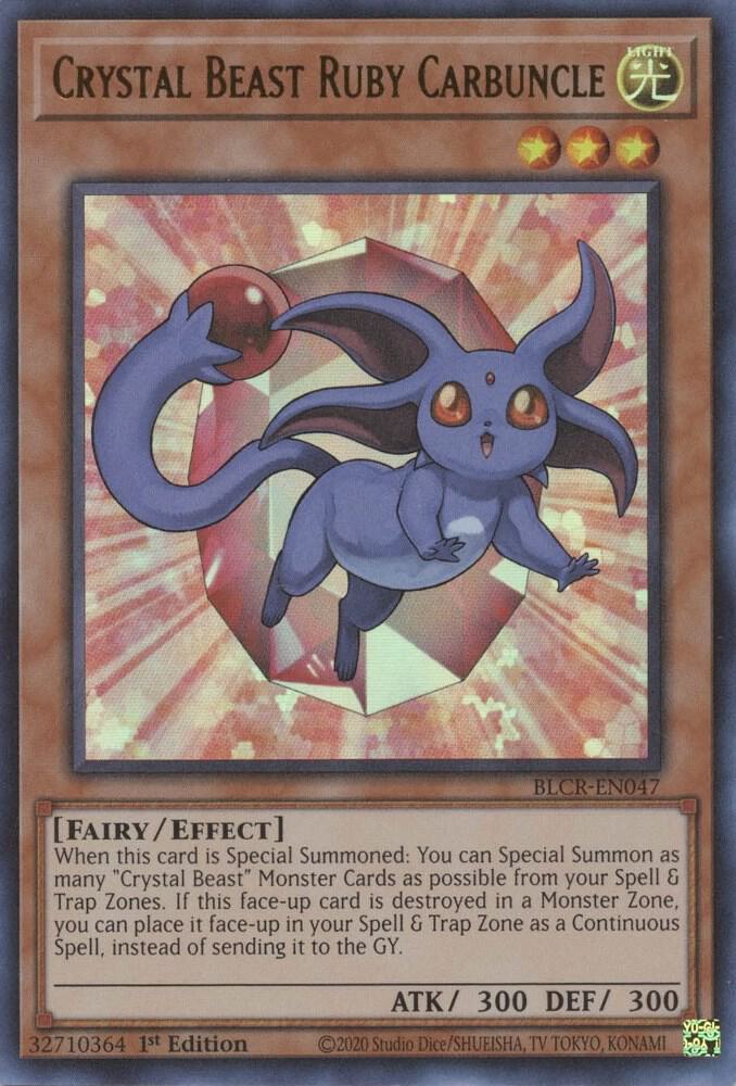 Crystal Beast Ruby Carbuncle card image