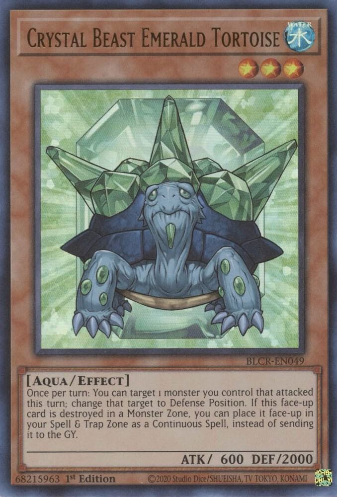 Crystal Beast Emerald Tortoise card image