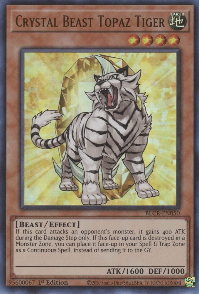 Crystal Beast Topaz Tiger card image